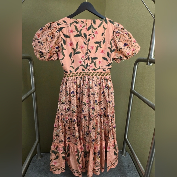 Big Sale! AGUA BY AGUA BENDITA Alga Pacifico Midi Dress - Picture 12 of 12